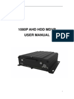 1080P Ahd HDD MDVR User Manual