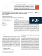 International Communications in Heat and Mass Transfer: Goutam Saha, Manosh C. Paul