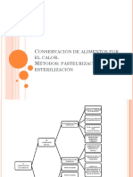 Conservación de Alimentos Por El Calor