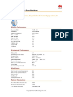 Antenna Product Specifications: Electric Performance