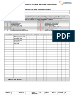 Portable Electrical Equipment Register and Inspection