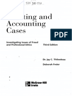 Auditing and Accounting Cases