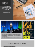 I Will Teach You To Be Rich Google Talks Investing