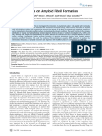 Effect of Surfaces On Amyloid Fibril Formation