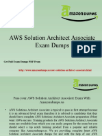 AWS Solution Architect Associate Exam Dumps