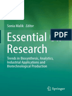 Sonia Malik - Essential Oil Research - Trends in Biosynthesis, Analytics, Industrial Applications and Biotechnological Production-Springer International Publishing (2019)