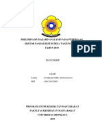 Preliminary Hazard Analysis Pada Pekerjaan Pandai Besi