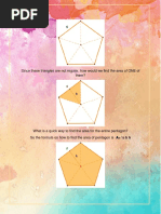 Since These Triangles Are Not Regular, How Would We Find The Area of ONE of Them?