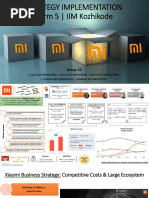 Strategy Implementation - Group 12 - Xiaomi