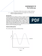 Experiment: The Oscilloscope