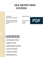 Pothole Detection System