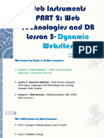 Web Instruments Lesson 5 - 2015v3