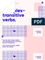 Complex Transitive Verbs - Quirk