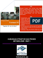 Kimia Medisinal - Pertemuan 3 - Metabolisme Obat 1