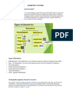 Biometric System: Biometric Systems What Does Mean?