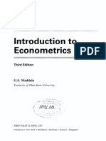 Introduction To Econometrics PDF