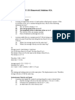 PHY 151 Homework Solutions 02A