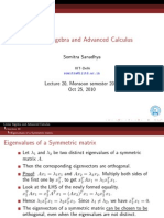 Linear Algebra and Advanced Calculus: Somitra Sanadhya