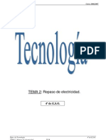 06-07 Tema 2 - 4º ESO - Repaso de Electricidad