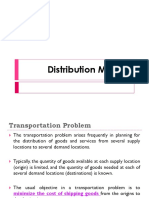 Lecture (Distribution Models)