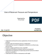 Uses of Reservoir Pressure and Temperature (TTU Lecture)