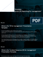 Presentation Template IR For Management
