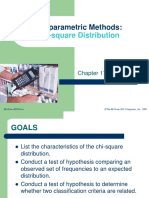 Nonparametric Methods:: Chi-Square Distribution