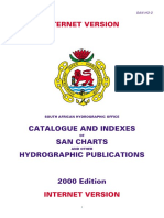 Catalogue and Indexes of San Charts and Other Hydrographic Publications