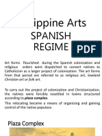 Philippine Arts Spanish