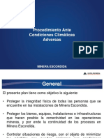 Resumen Procedimineto Condiciones Climaticas Adversas