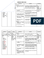 Nursing Care Plan Anemia