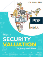 Security Valuation, SFM Notes by CA Mayank Kothari