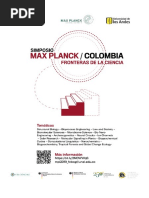 Max Planck - Colombia Symposium Program For Speakers (V23.08)