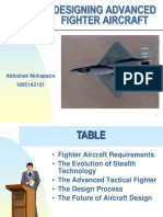 Designing Advanced Fighter Aircraft