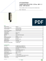 Altivar 32 Variable Frequency Drive VFD - ATV32H075N4