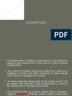 ADSORPTION