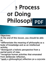 Doing Philosophy