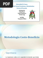 Analisis Costo Beneficio