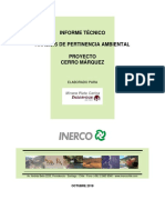 Pertinencia Ambiental Cerro Márquez PDF