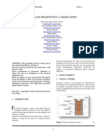 Informe Resistividad Del Terreno Alta Tensión II