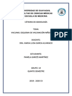 INVESTIGACIÓN # 1 Esquema de Vacunación