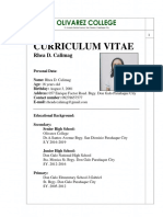 Curriculum Vitae