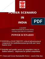 Power Scenario IN India: A.S.Bakshi Chief Engineer (Planning Wing) Central Electricity Authority