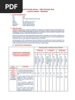 Planificacion Curricular Anual