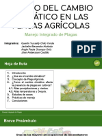 Efecto Del Cambio Climático en Las Plagas Agrícolas