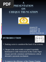 Cheque Truncation