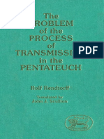 The Problem of The Process of Transmission in The Pentateuch PDF