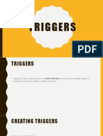 Triggers