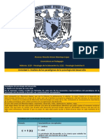 Actividad 2. Análisis de Los Paradigmas de La Psicología Del Desarrollo