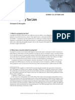 The Property Tax Lien